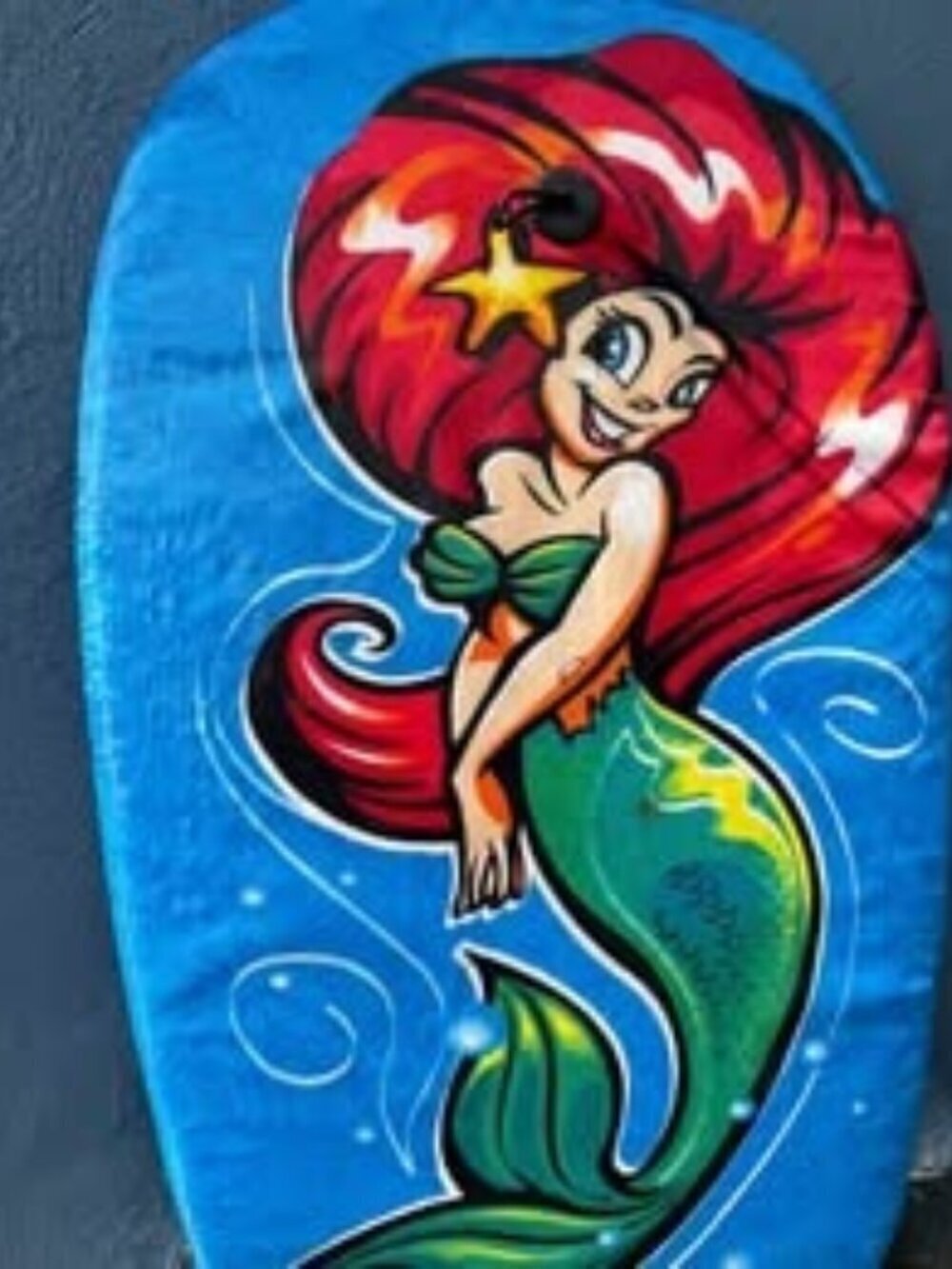 Kids Ariel Little Mermaid boogie board